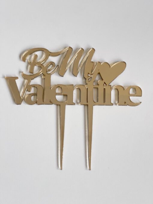 Be My Valentine Caketopper