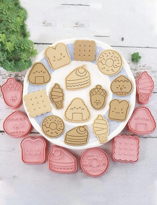 Cute Candy Stamp Cutter Set (8 st)