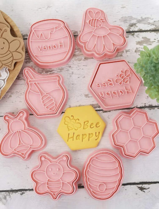 Honey Bee Stamp Cutter Set (8 st)