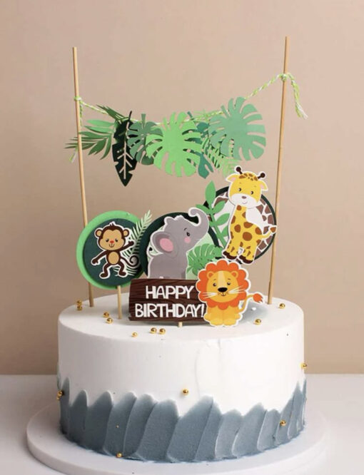 Jungle Decoratie Toppers