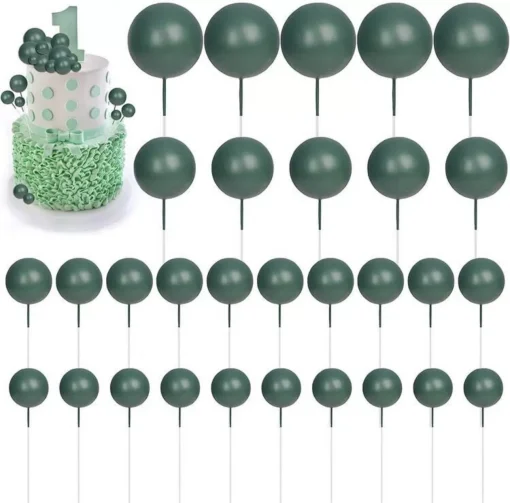 Groene Decoratie ballen (30pcs)