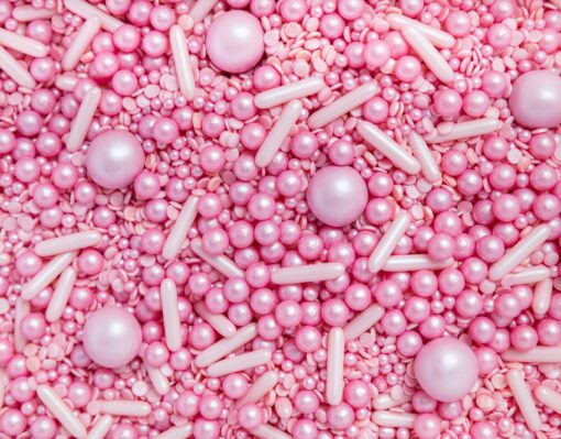 Pink Sprinkle Mix (100G)