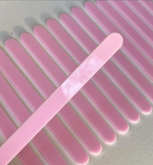 Ijs Stokjes Pastel Pink (10 stuks)