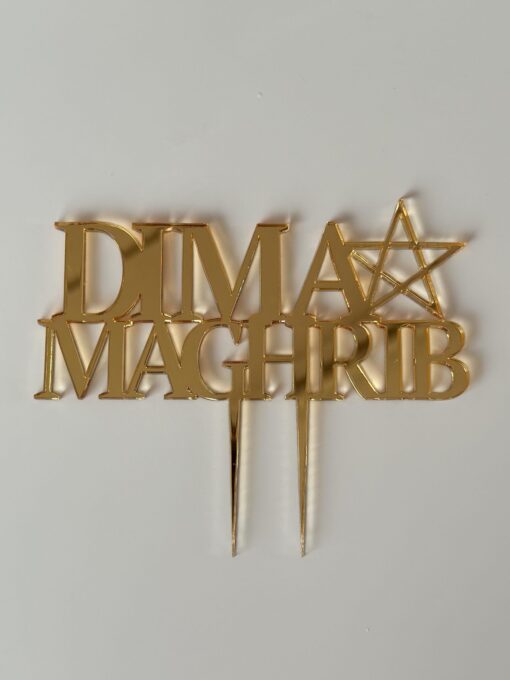 Dima Maghreb Caketopper