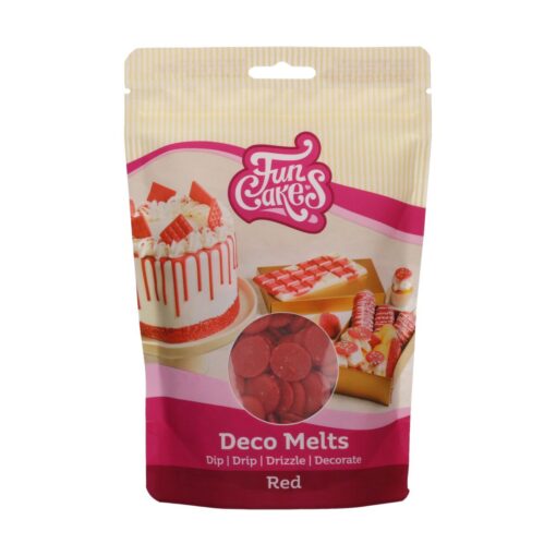 FunCakes Deco Melts -Rood- 250g