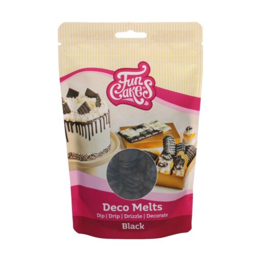 FunCakes Deco Melts -Black- 250g