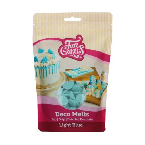 FunCakes Deco Melts -Light Blue- 250g