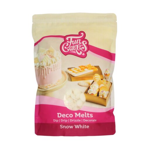 FunCakes Deco Melts -Sneeuw Wit - 1kg