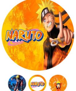 Eetbare print Naruto 20cm