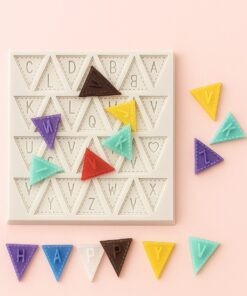 Vlaggen Alfabet Mould