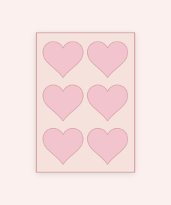 Eetbare Prints Hart