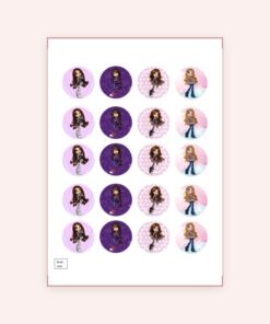 Eetbare print Bratz Cupcake Mini