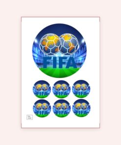 Eetbare print FIFA 15cm