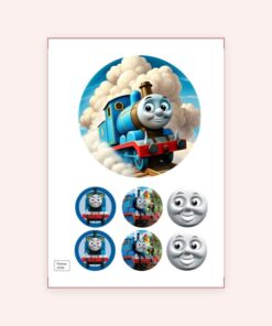Eetbare print Thomas de Trein 15cm