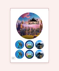 Eetbare print Fortnite 15cm