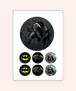 Eetbare print Batman 15cm
