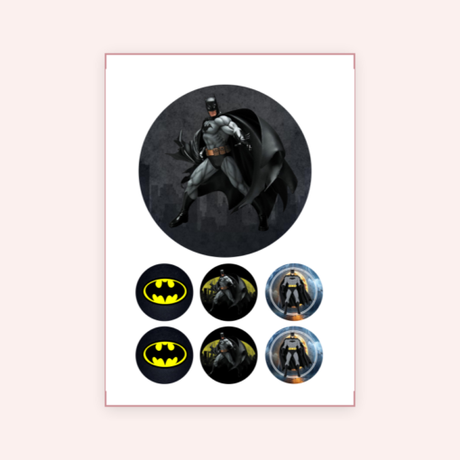 Eetbare print Batman 15cm | Frosty Sheet | Cakemusthaves