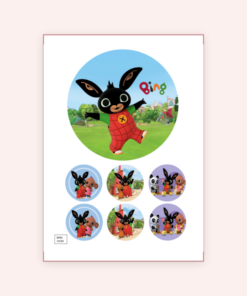 Eetbare print Bing 15cm