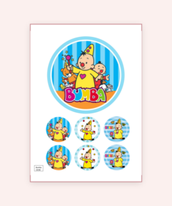 Eetbare print Bumba 15cm