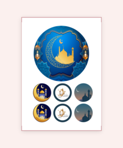 Eetbare print Ramadan 15cm
